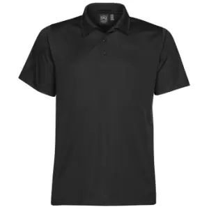 Stormtech Mens Eclipse PiquA Polo Shirt (XL) (Black)