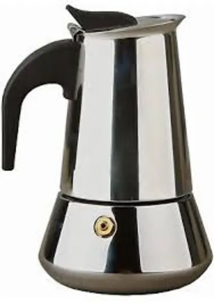 Apollo Stainless Steel Induction 7793 2 Cup Coffee Maker