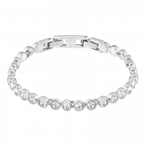 Swarovski Tennis Clear Crystal Rhodium Plated Bracelet Jewellery