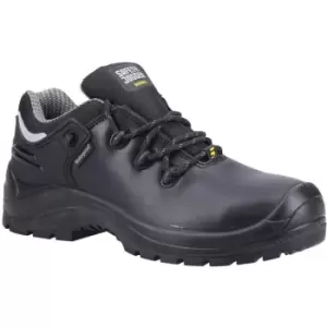 Safety Jogger Mens Leather Safety Shoes (10 UK) (Black)