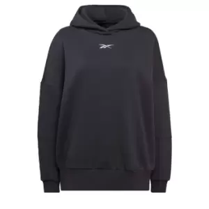 Reebok Studio Recycled Oversize Hoodie Womens - Black