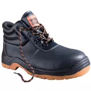 Result Mens Work Guard Defence Lace Up Safety Boots (8) (Black)