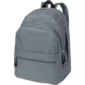 Bullet Trend Backpack (Pack Of 2) (35 x 17 x 45 cm) (Grey) - Grey