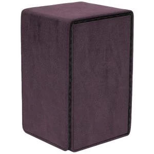 Ultra Pro Suede Collection Alcove Tower Deck Box - Amethyst