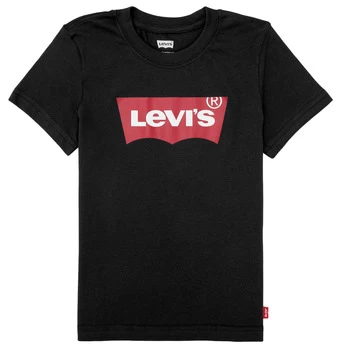 Levis BATWING TEE boys's Childrens T shirt in Black - Sizes 2 years,3 ans,4 years,5 years,6 years,8 years