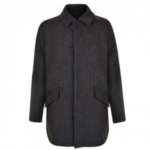 DKNY Wool Coat - Smoke Heather