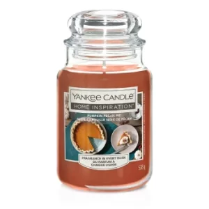 Yankee Candle Home Inspiration Large Jar Pumpkin Pecan Pie, Orange