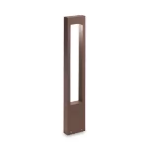 Vega Outdoor Bollard Lamp 1 Light Coffee IP44, G9