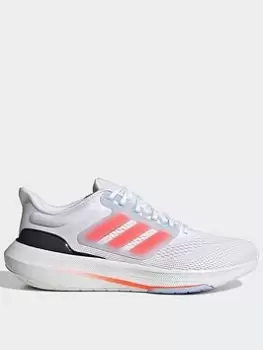 adidas Performance Ultrabounce Trainers, White/Red, Size 7, Men