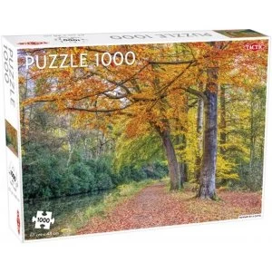 Pathway By a Canal 1000 Piece Jigsaw Puzzle