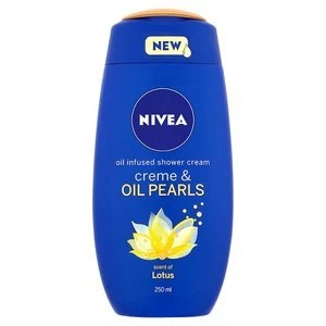 Nivea Shower Creme and Oil Pearls Lotus 250ml