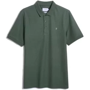 Farah Mens Cove Polo Shirt Cilantro XXL