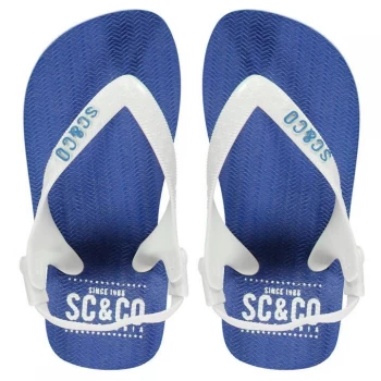 SoulCal Maui Flip Flops Unisex Infants - Blue