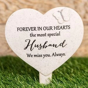 Thoughts Of You 'Husband' Graveside Stake