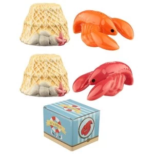 Seaside Lobster Salt and Pepper Set