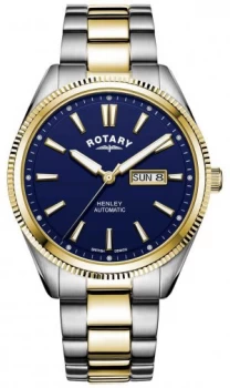 Rotary Mens Henley Two-Tone Stainless Steel Bracelet Watch