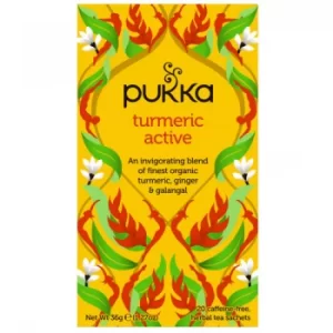 Pukka Herbs Turmeric Active Herbal Tea Bags 20 Sachet