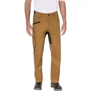 Caterpillar Mens Operator FX Panelled Trouser (32S) (Tan) - Tan