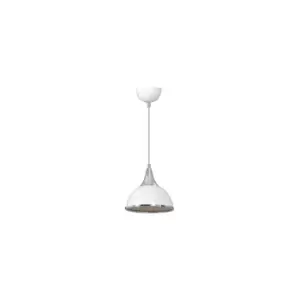 Polo White Dome Pendant Ceiling Light 1x E27