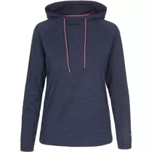 Trespass Womens/Ladies Hattie Active Hoodie (14 UK) (Navy Marl)