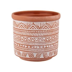 Sass & Belle Geo Terracotta Planter