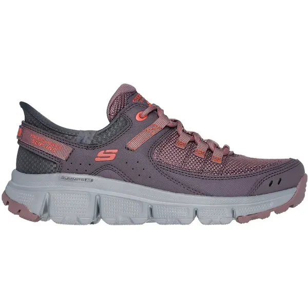 Skechers Womens Summits AT Low Walking Shoes UK Size 4 (EU 37) Burgundy Multi SKE2340-BUMT-4