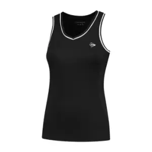 Dunlop Club Tank Top Womens - Black