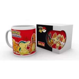 Pokemon Fire Partners Mug