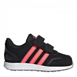 adidas Switch Nubuck Infant Girls Trainers - Blk/Pink/Wht