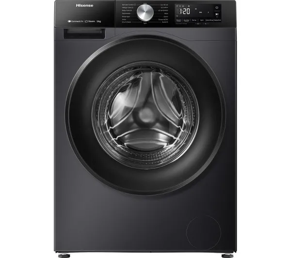 Hisense 3S Series WF3S1243BB3 12KG 1400RPM WiFi-Enabled Washing Machine