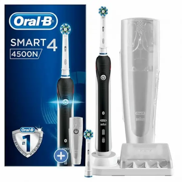 Oral B Smart 4 4500 Cross Action Black Electric Toothbrush