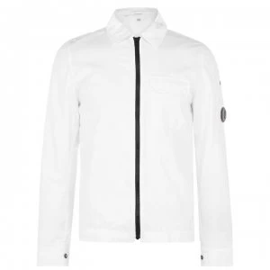 CP COMPANY Zipped Overshirt - White