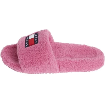 Tommy Jeans Tommy Hilfiger Fur Sliders - Pink VTC