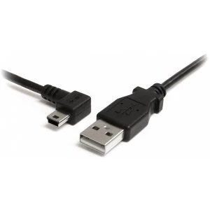 StarTech 6ft Mini USB Cable A to Left Angle Mini B