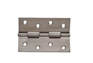 Wickes Butt Hinge - Stainless Steel 102mm Pack of 3