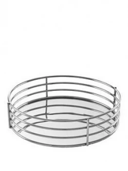 Premier Housewares Astro Silver Round Tray