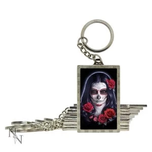 Sugar Skull Pack of 10 3D Keyring