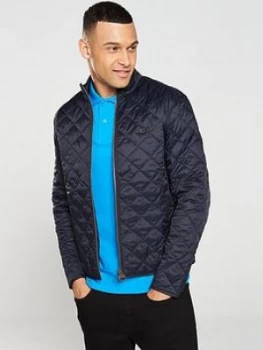 Barbour International Gear Quilted Jacket - Navy, Size S, Men