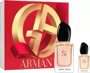 Giorgio Armani Si Eau de Parfum For Her 30ml & 7ml Gift Set