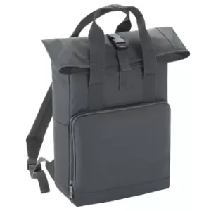 BagBase Twin Handle Roll-Top Backpack (One Size) (Graphite Grey)