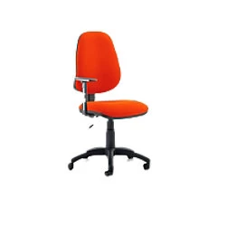 Dynamic Independent Seat & Back Task Operator Chair Height Adjustable Arms Eclipse Plus III Tabasco Red Seat High Back