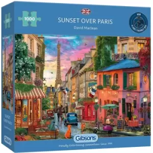 Sunset over Paris Jigsaw Puzzle - 1000 Pieces