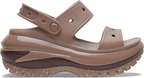 Crocs Unisex Mega Crush Sandals Latte W7/M6