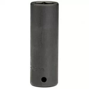 Draper 18mm 1/2" Sq. Dr. Deep Impact Socket (Sold Loose)