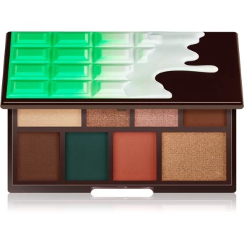 I Heart Revolution Mini Chocolate Eyeshadow Palette Shade Choc Mint 2 x 1,5g + 6 x 11.2 g