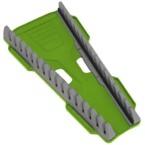 Reversible Spanner Rack 16pc Hi-Vis Green