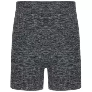 Tombo Childrens/Kids Seamless Cycling Shorts (7-8 Years) (Dark Grey Marl)