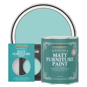 Rust-Oleum Matt Furniture & Trim Paint - TEAL - 750ml