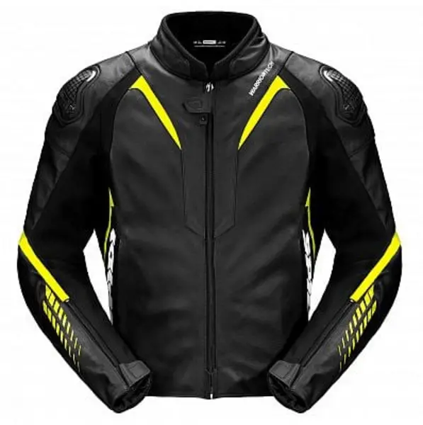 Spidi Nkd-1 Jacket Black Fluo Yellow Size 46