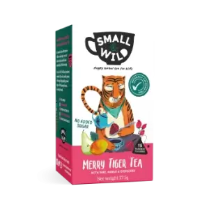 Small & Wild Merry Tiger Tea with Pear, Mango & Raspberry - 15 Bags